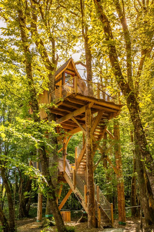 Cabane avec Spa "Cartoon" à Lamothe-Fénelon (4)