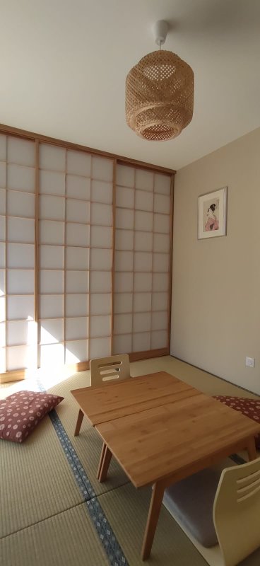 Chambre Kintaro dans le Ryokan de la Maison Shizen à Lisle (4)