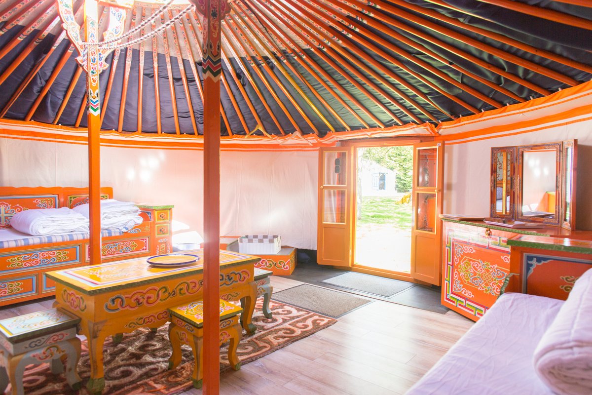 Yourte 2-4 pers - Rouge - 2ème à Paluel (5)