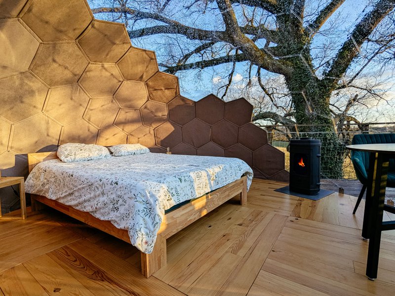 Hébergement AbracadaRoom : Dôme au cœur des chênes & SPA - Image 15