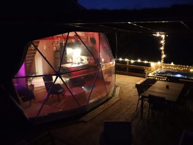 Domaine AbracadaRoom : Glamping Dôme les Cigales - Image 5