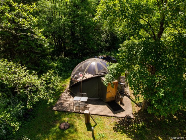 Hébergement AbracadaRoom : La Bulle  forestière Etat Nature - Image 2