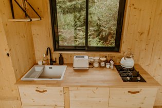 Parcel Tiny House - dans une forêt du Morbihan