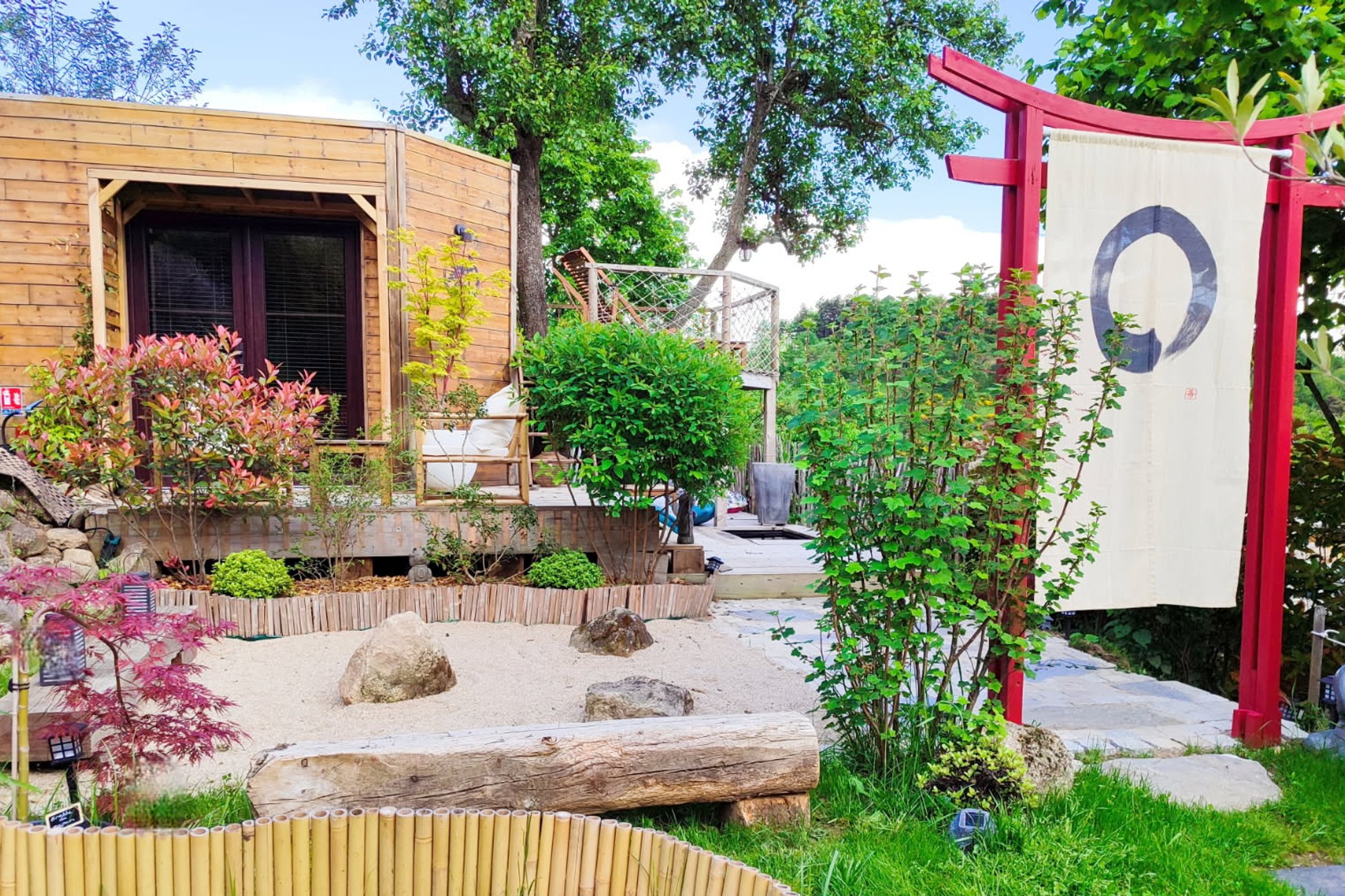 Hébergement UnicStay : La cabane japonaise à Vernoux En Vivarais