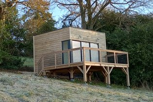 Cabane sur pilotis Marne