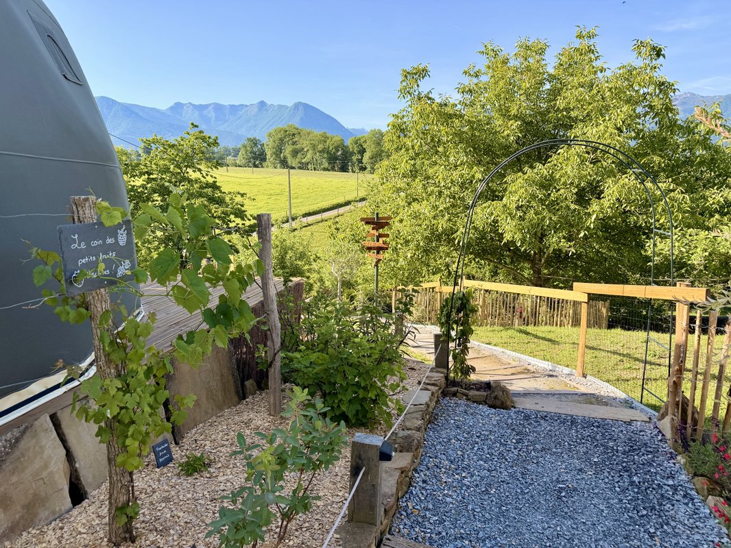Le dôme avec spa privatif et vue sur les Pyrénées à Asson (43)