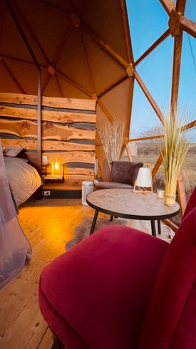 Domaine AbracadaRoom : Les Etoiles de Morphée - Dôme et Wigwam - Image 10