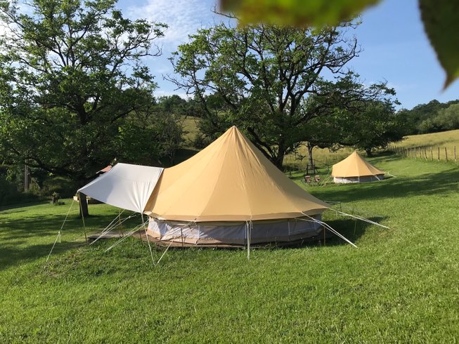 Hébergement AbracadaRoom : Tente Confort (2) au Petit Camping Vallon de Laborie - Image 1