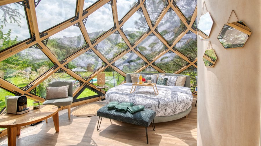 Hébergement AbracadaRoom : Zome haut-de-gamme & Spa - Image 4