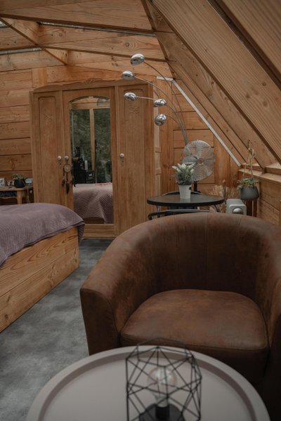 Hébergement AbracadaRoom : Cabane en verre & bain nordique privatif - Image 6