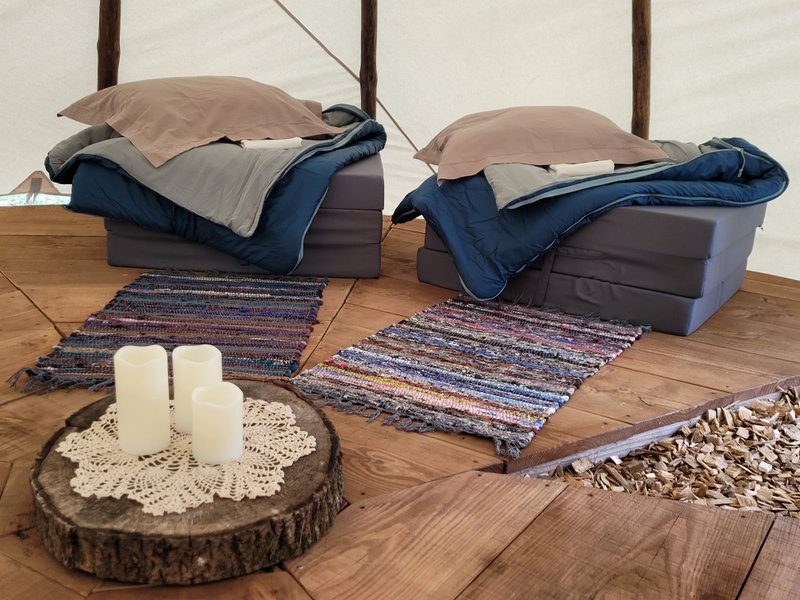 Hébergement AbracadaRoom : Nuitée en Tipi LAKOTA (4 à 6 pers) - Image 5