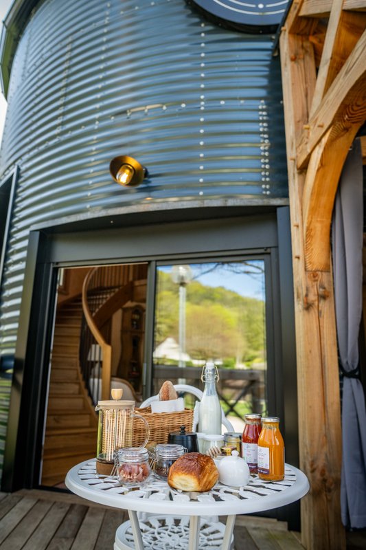 Le Silo du Domaine des Ecus d'Or à Veuvey-Sur-Ouche (80)