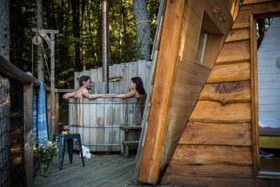 Cabane dans les arbres Dordogne