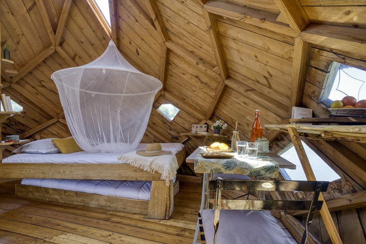 Hébergement AbracadaRoom : Cabane Prestige flottante Cocoon - Image 7