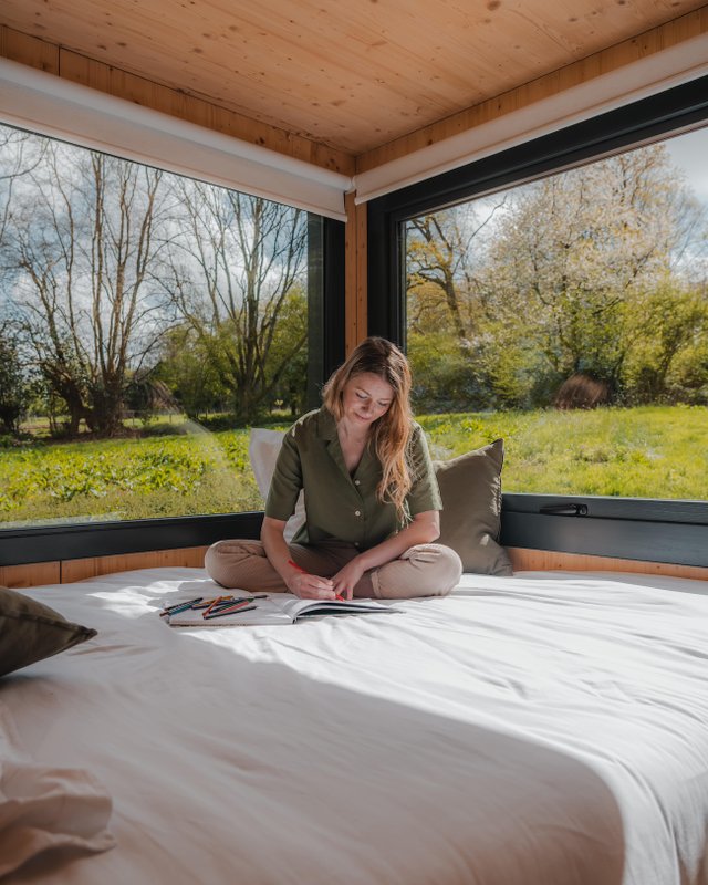 Parcel Tiny House - une clairière proche Deauville à Blangy-Le-Château (4)