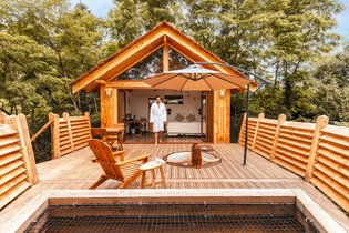 Cabane dans les arbres Oise