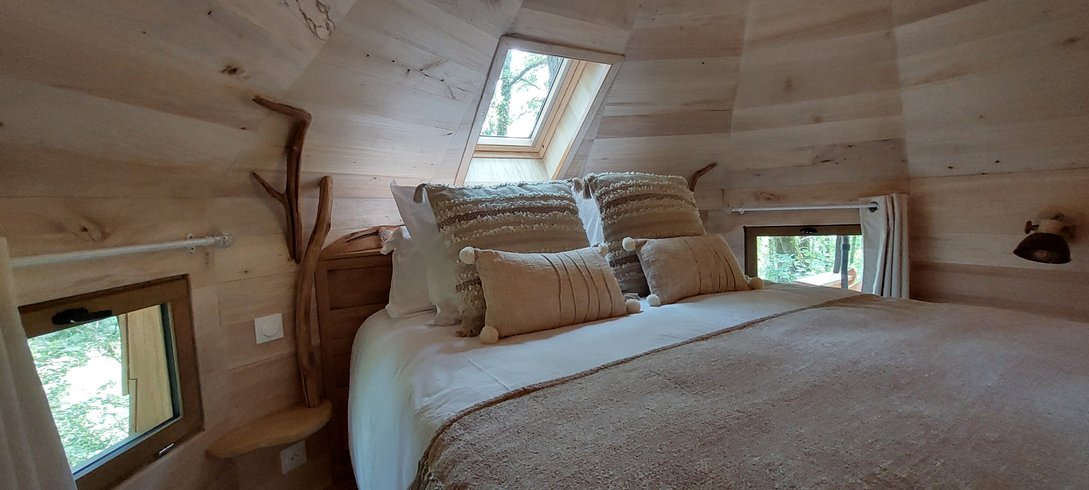 Hébergement AbracadaRoom : Cabane perchée GAIA & Spa - Image 36