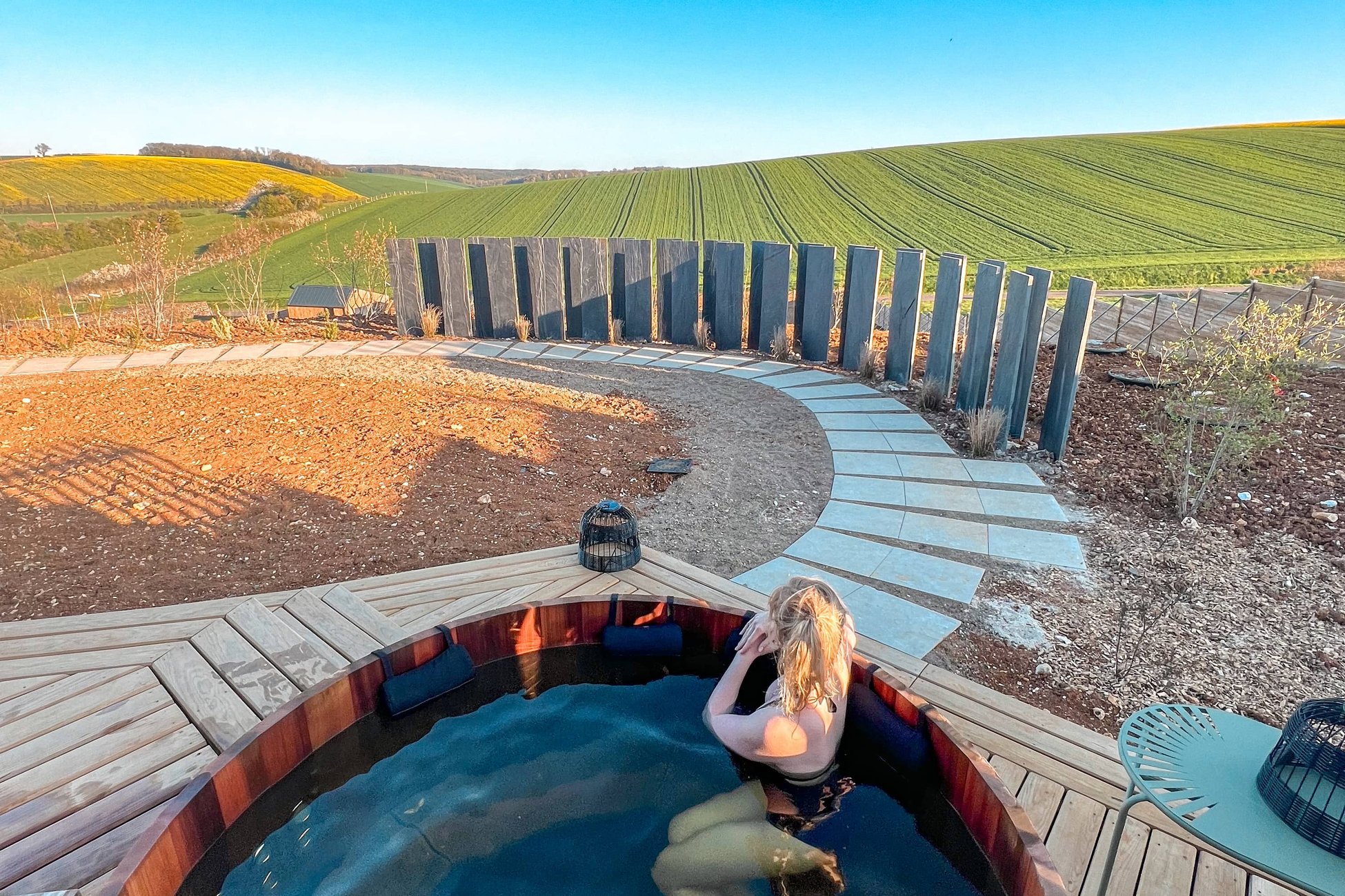 Hébergement UnicStay : Hestia : Ecolodge de luxe avec bain nordique pour 8-9 personnes à Saint-Mards-En-Othe