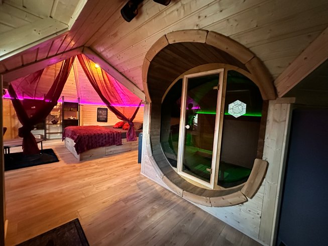 Hébergement AbracadaRoom : Kota Sauna & Spa " Sous-bois" - Image 18