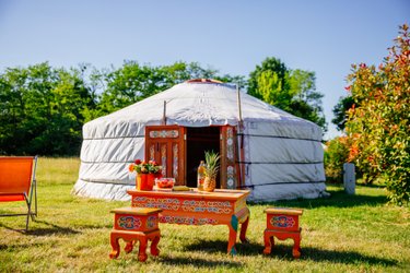 Yourte Mongole à Le Nizan (1)