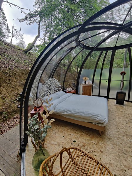 Hébergement AbracadaRoom : Le Dôme Transparent & son spa - Image 11