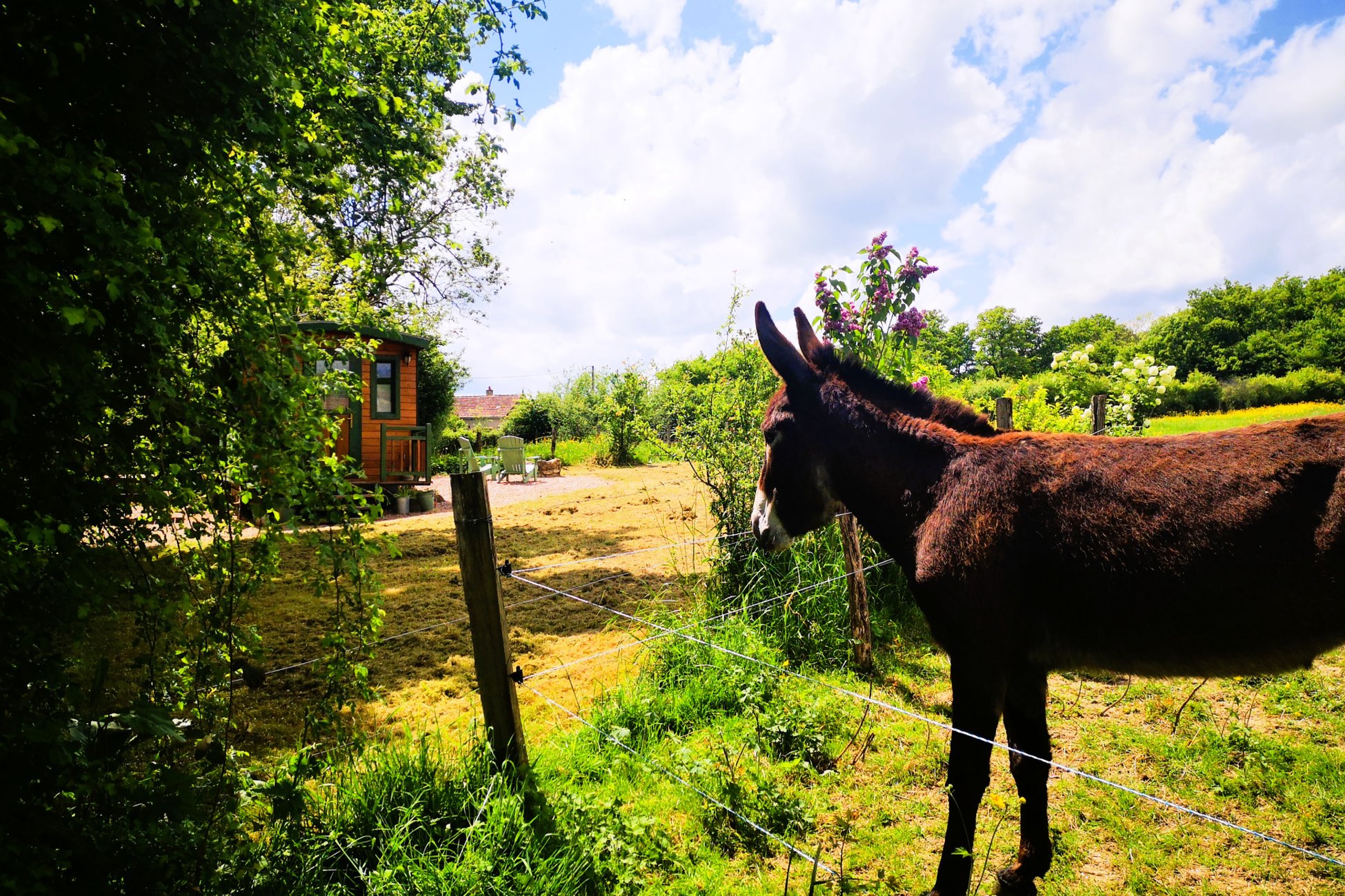 Hébergement UnicStay : La Roulotte des Clartés & Spa à Antully
