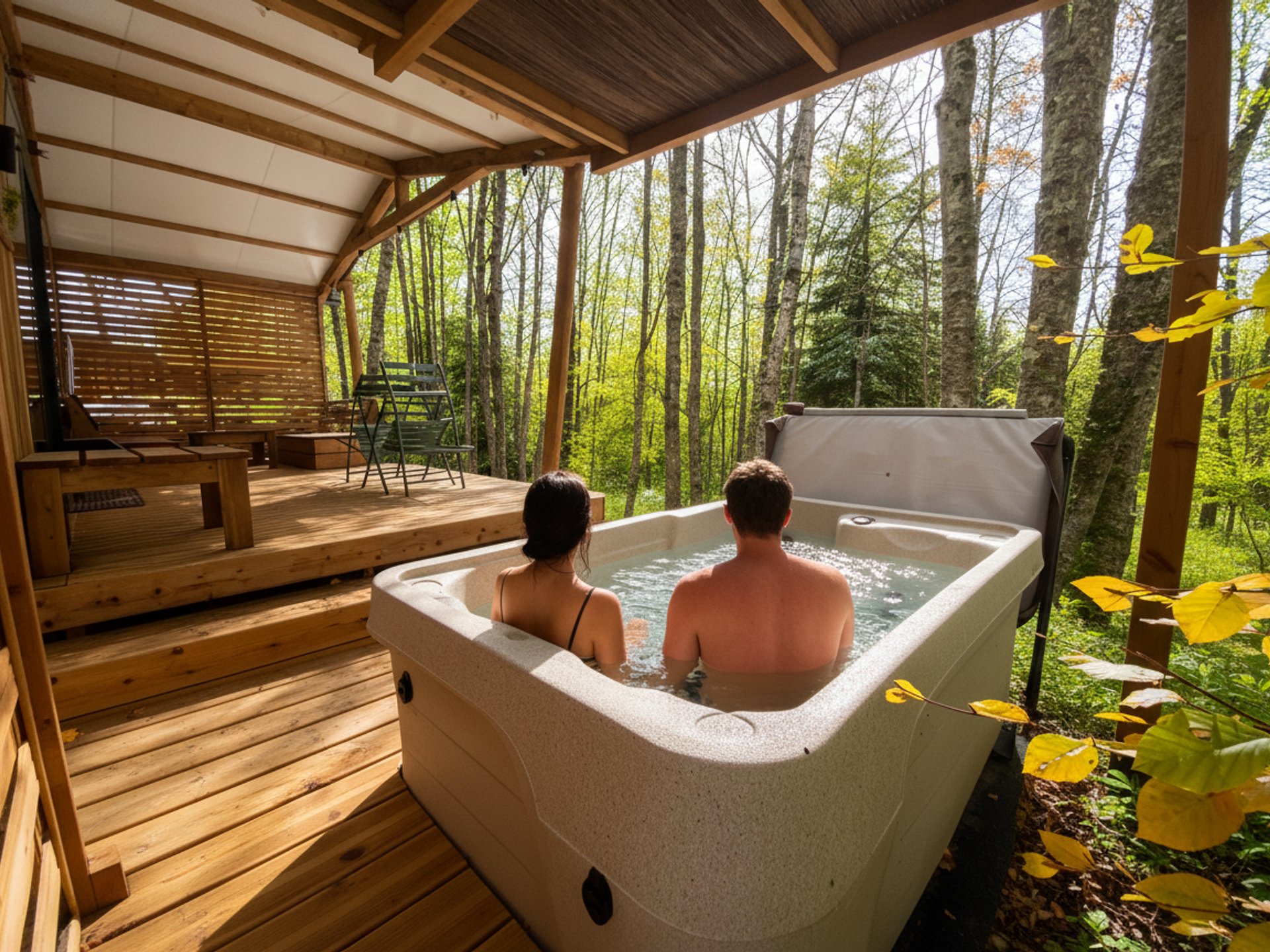 HY•Lødge Spa-2pers N°2 (Chalet nature avec spa privatif)