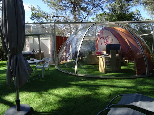 Hébergement AbracadaRoom : Bulle PMR sous les Muriers & Spa - Image 13