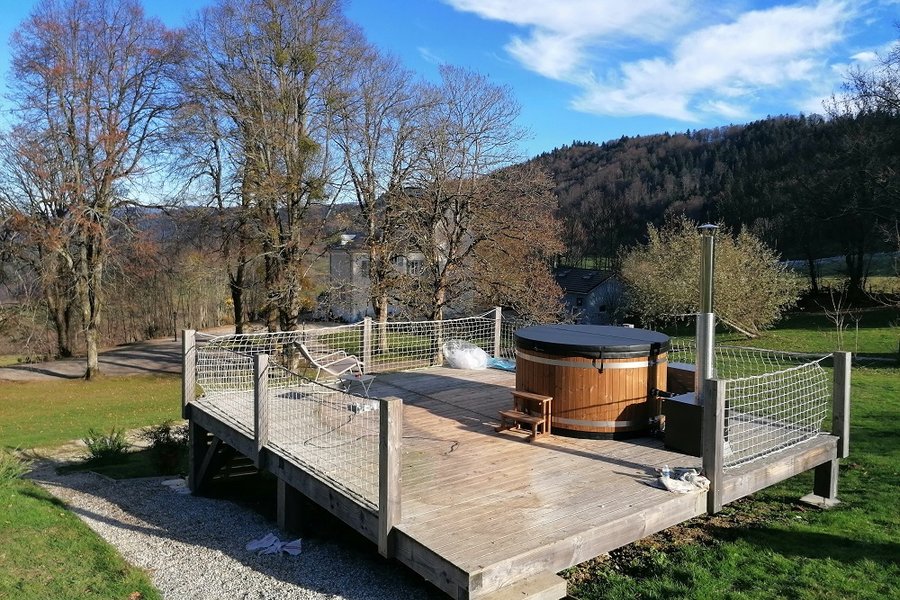 Bulle transparente et son spa — photo 2