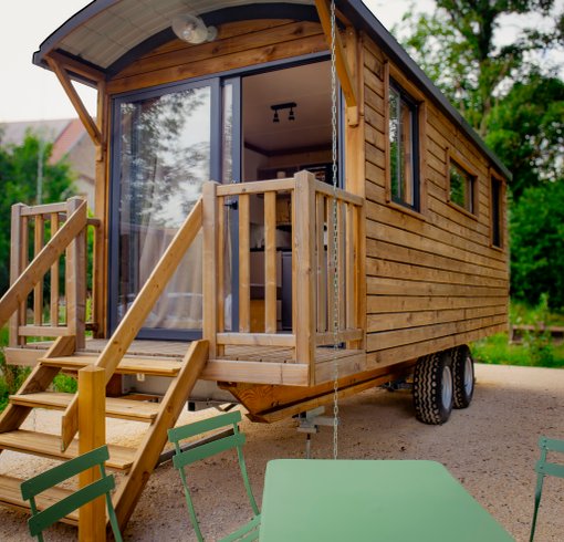 Hébergement AbracadaRoom : La roulotte d'Argentalet - Image 1