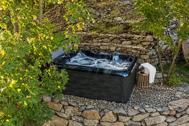 Cabane Là-Haut & SPA à Borée (4)
