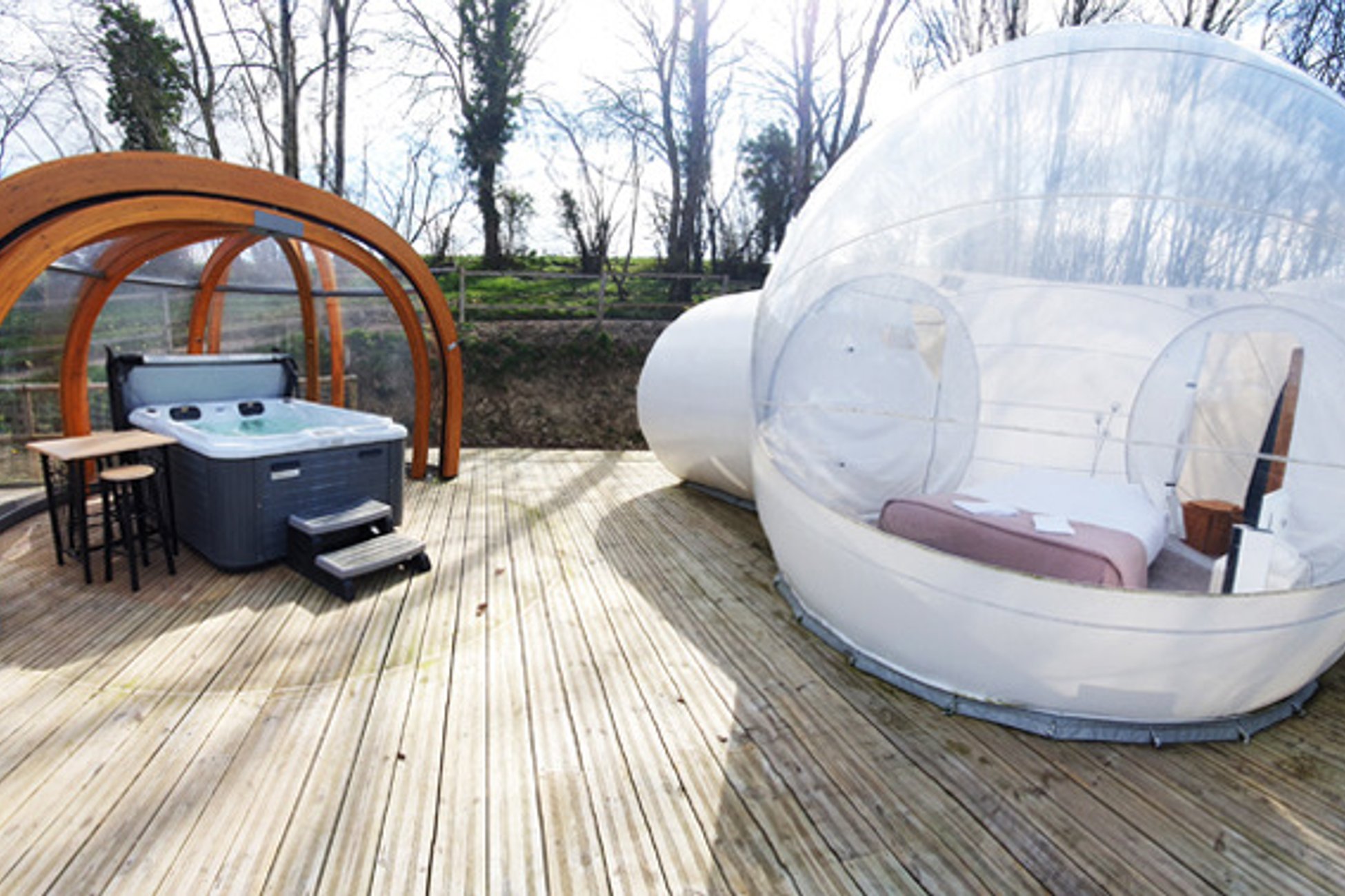 Hébergement UnicStay : Bulle zozo & Spa à Bonnemaison