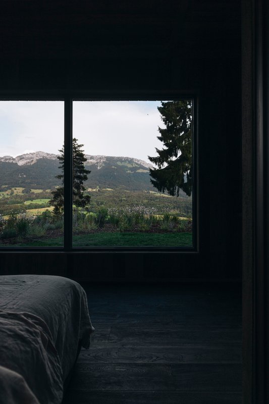 Unik Lodges Annecy - L'étoile - Nuit insolite avec vue montagne et piscine privée chauffée à Leschaux (15)