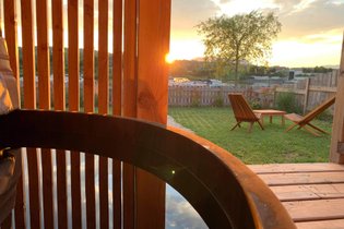 Cabane sur pilotis Ain