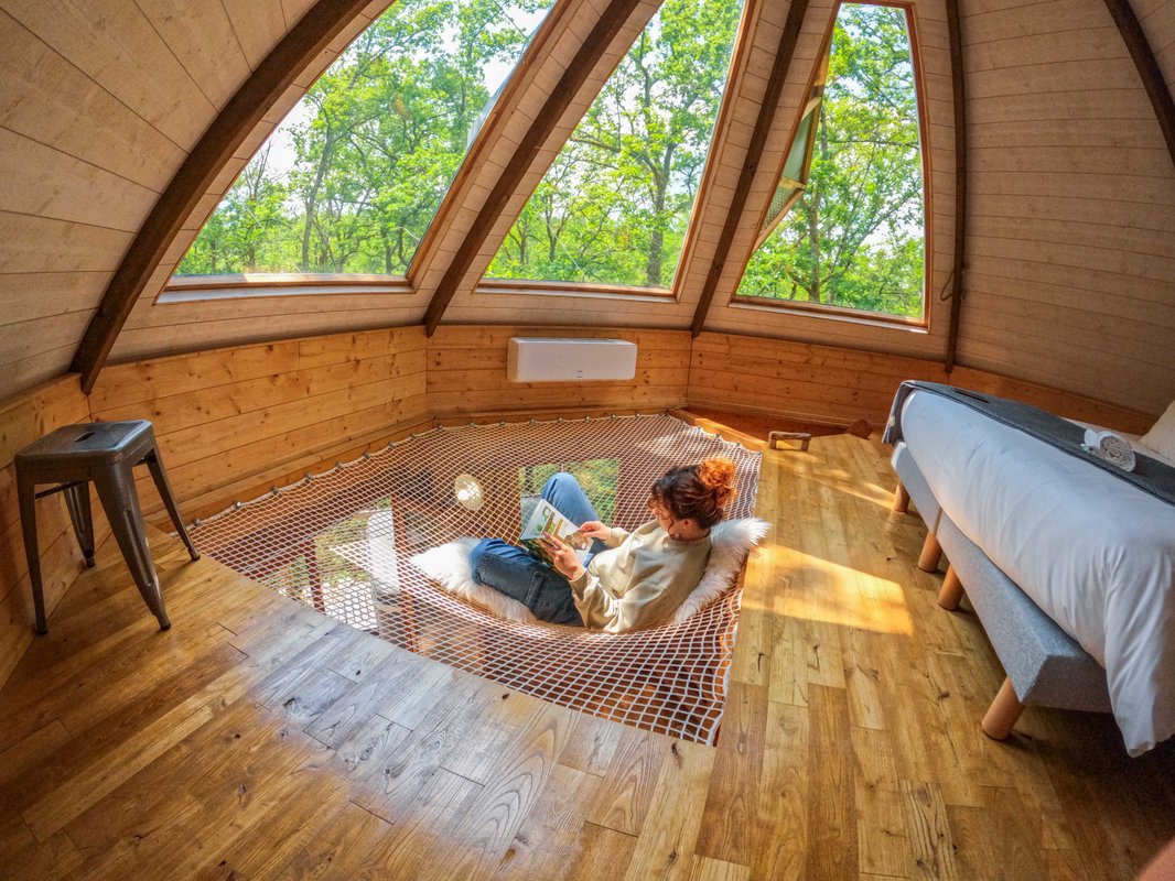 Cabane avec spa "Cocoon" à Lamothe-Fénelon (5)