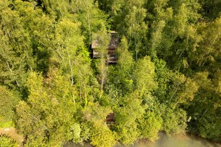 Cabañas sobre pilotes Oise