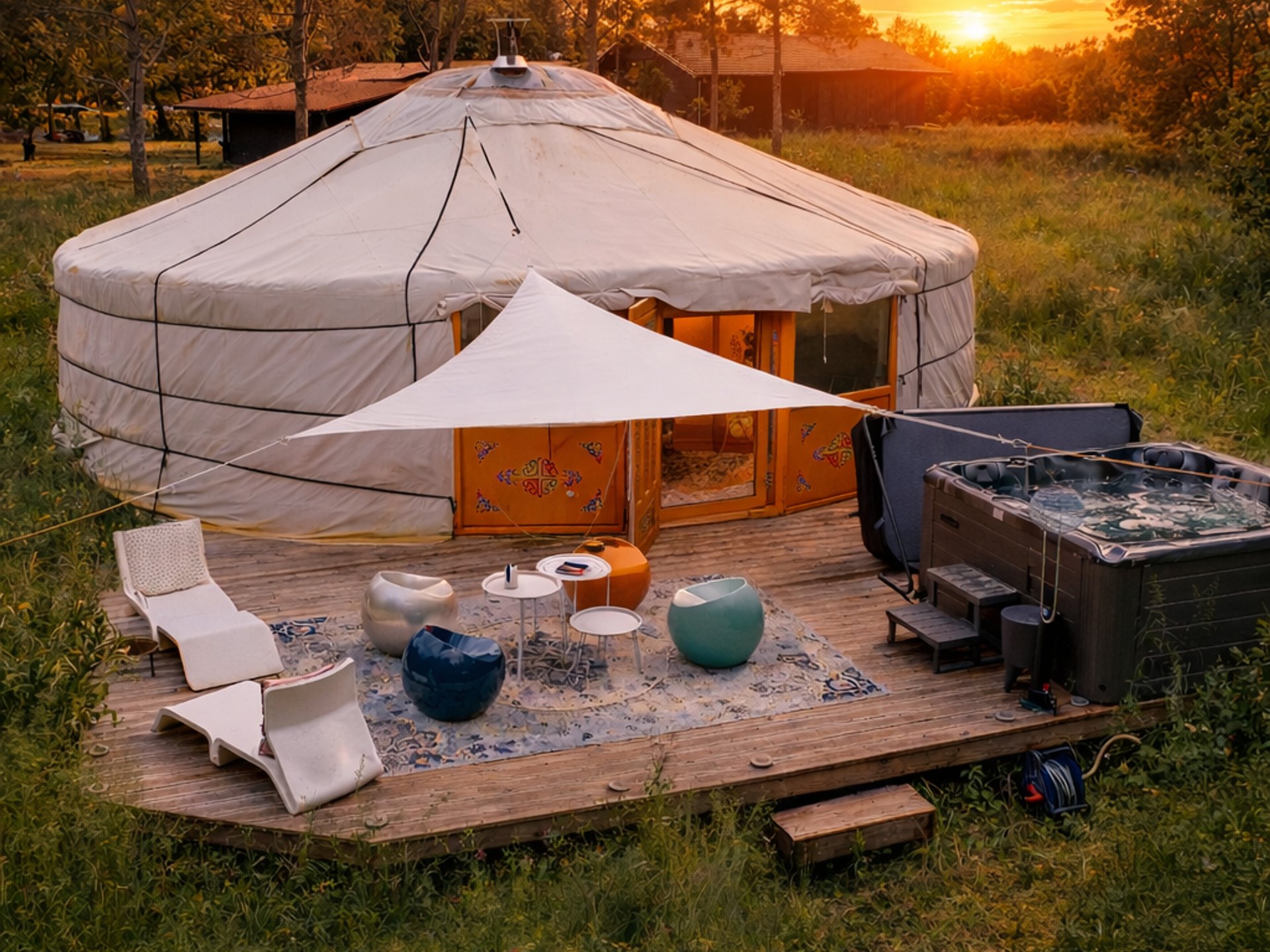 Yurt Bohemian chic & Spa
