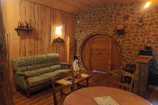 Maison de hobbit Manche