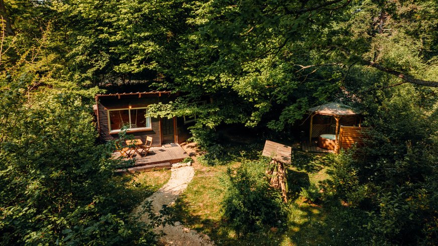 Hébergement AbracadaRoom : Cabane Spa "Cinq Éléments" - Image 1