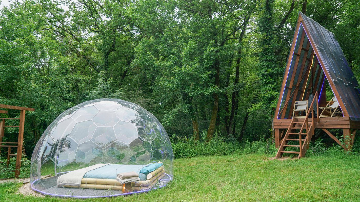 Bulle transparente - Royaume des arômes à Parmilieu (3)
