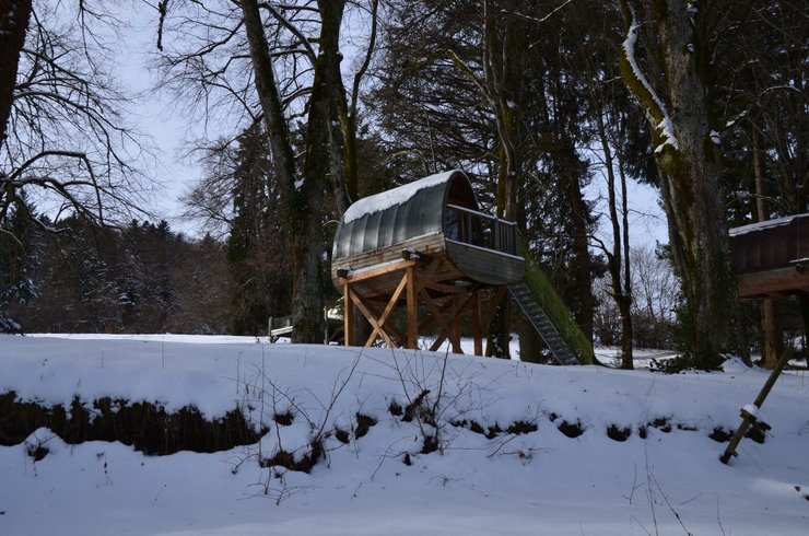 Hébergement AbracadaRoom : Cabane accès Escalier & Spa privatisable - Image 2