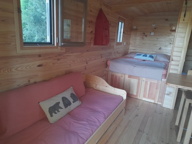 Hébergement AbracadaRoom : La roulotte des sources de Gulène - Image 3