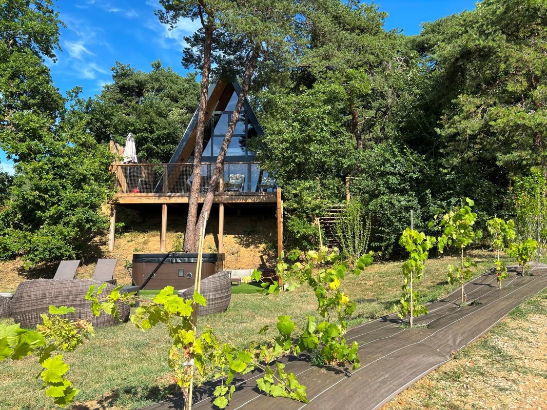 Chalet  VercoréA SPA Privatif, Domaine CollinéA en Drôme Des Collines à Bathernay (49)