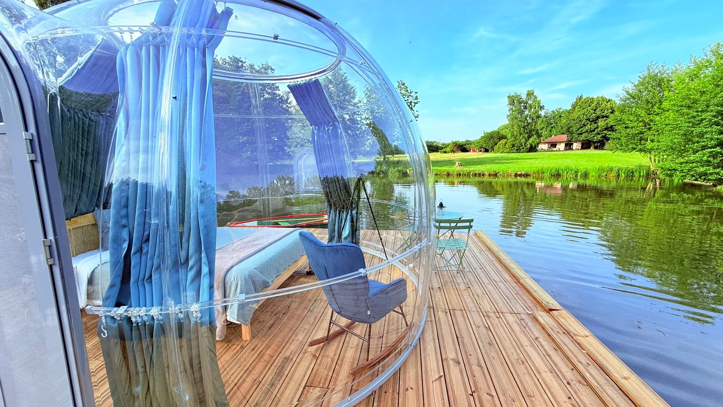 La Bulle sur l'eau à Santranges (1)