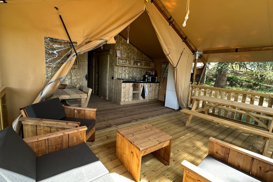 Hébergement AbracadaRoom : Tente l'Aven, spa & piscine - Image 9