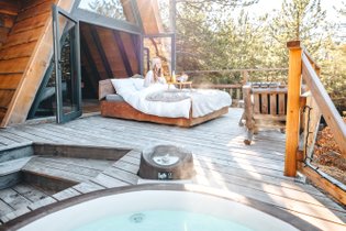 Cabane dans les arbres Hautes-Alpes