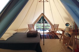 Tente et tente lodge Haute-Vienne