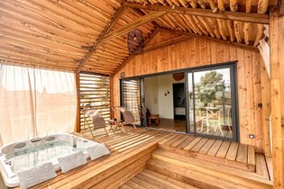 Lodge 2 chambres et Spa Bohème