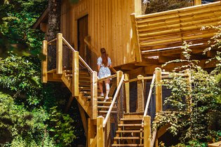 Cabane dans les arbres Oise
