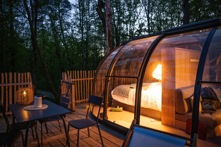 Hébergement AbracadaRoom : Grand dôme perché Spa - Geai des chênes - Image 77